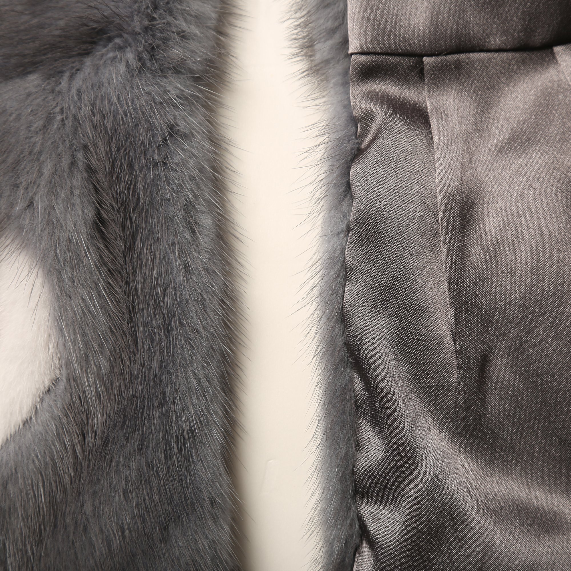 Mink fur scarf, heart-shaped pattern scarf Designed By lolo luxury furs