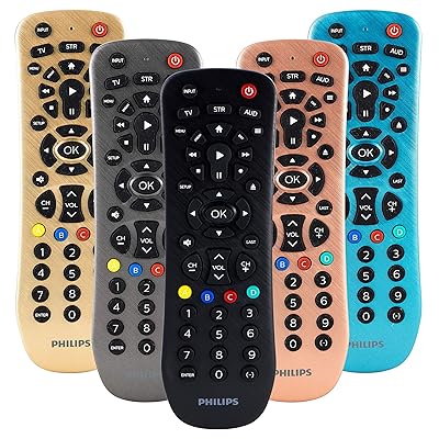 Buy Philips Universal Remote Control For Samsung Vizio Lg Sony Sharp Roku Apple Tv Rca Panasonic Smart Tvs Streaming Players Blu Ray Dvd 3 Device Black Srp9232d 27 Online In Poland B07b4p1dk9