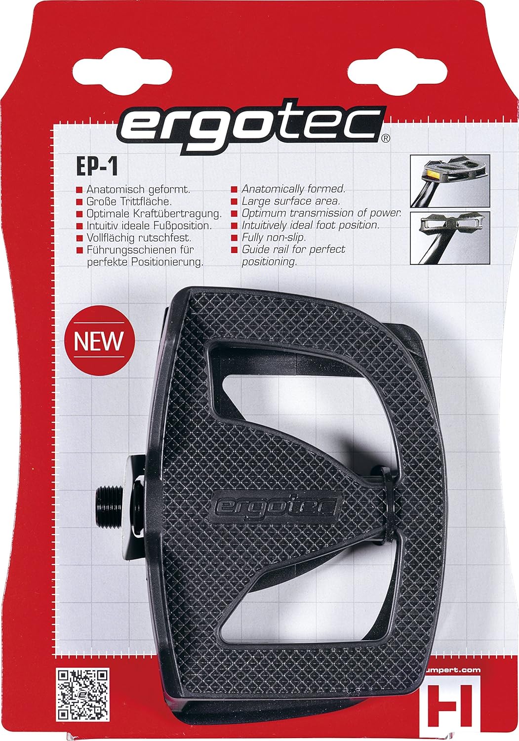 peloton pedal type on Amazon Com Humpert Ep 1 Ergonomic Ergotec Pedal Black Sports Outdoors