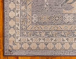 Unique Loom Taftan Collection Border Geometric