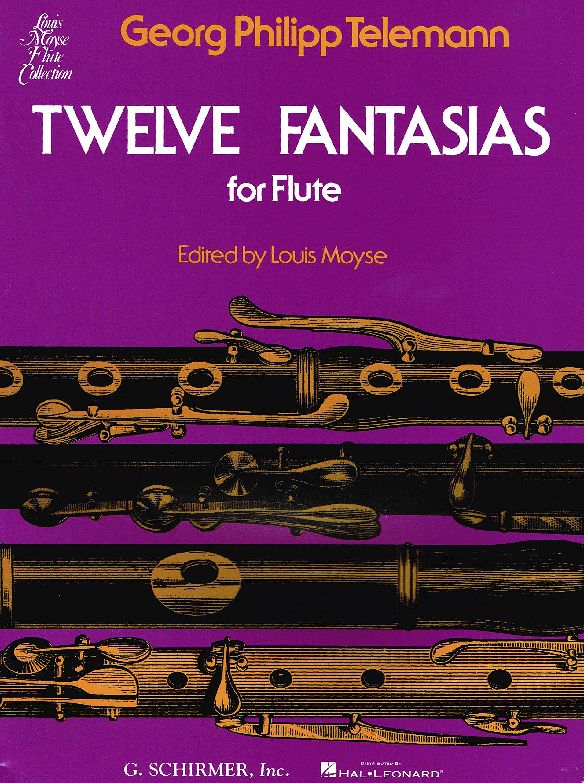Twelve Fantasias For Solo Flute