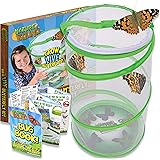 Nature Bound - Butterfly Growing Kit - with Discount Voucher to Redeem Caterpillars Later - for Home or School Use - Green Po