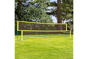 Vermont Procourt Mini Tennis & Badminton Combi Net | Tennis & Badminton Set | Portable Design | Perfect for The Backyard, Sch