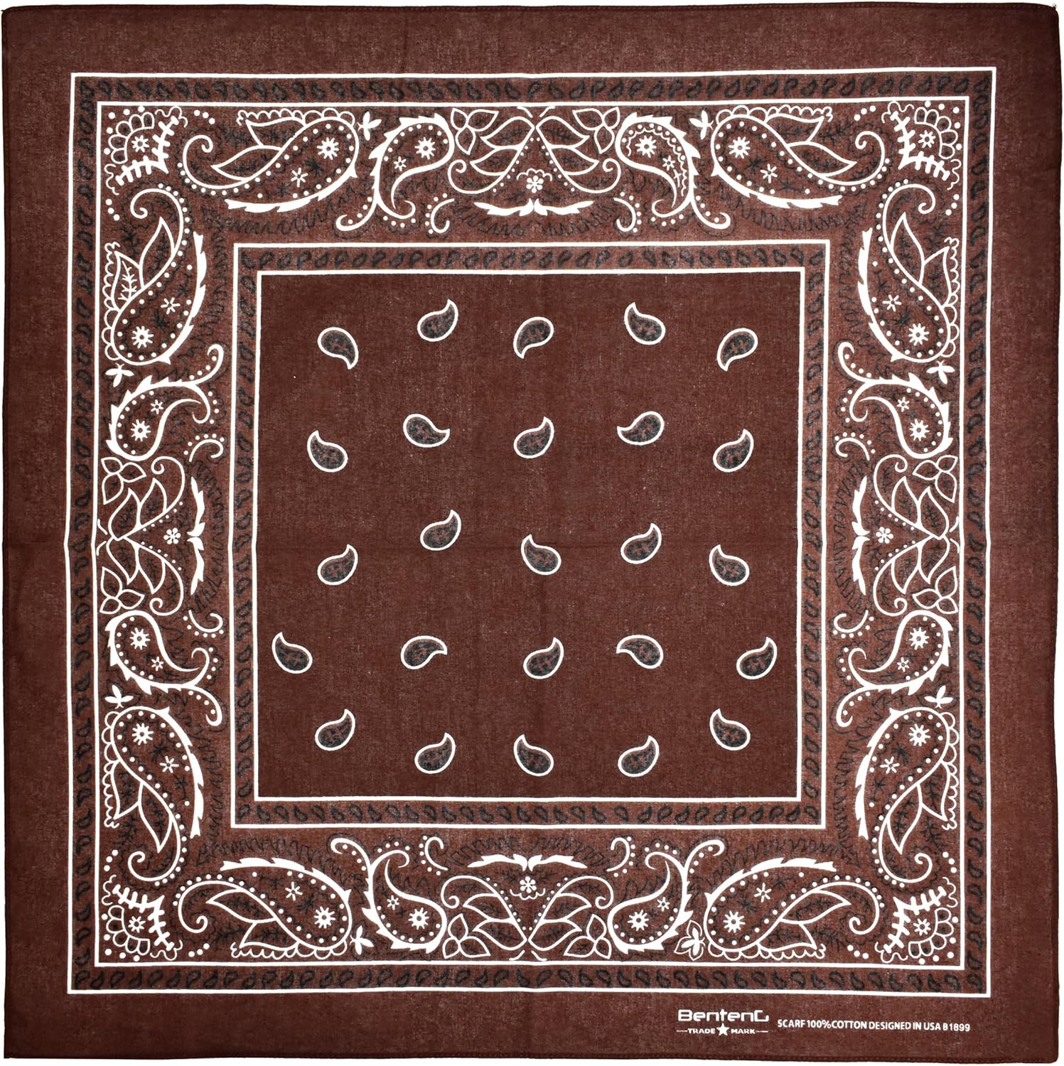 Bandana 55,88 x 55,88 cm en 1s 6s Pack 100 algodón Bandanas para