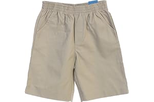 unik Boys All Elastic Waist Pull up Shorts Navy Khaki Black Hunter Green Blue