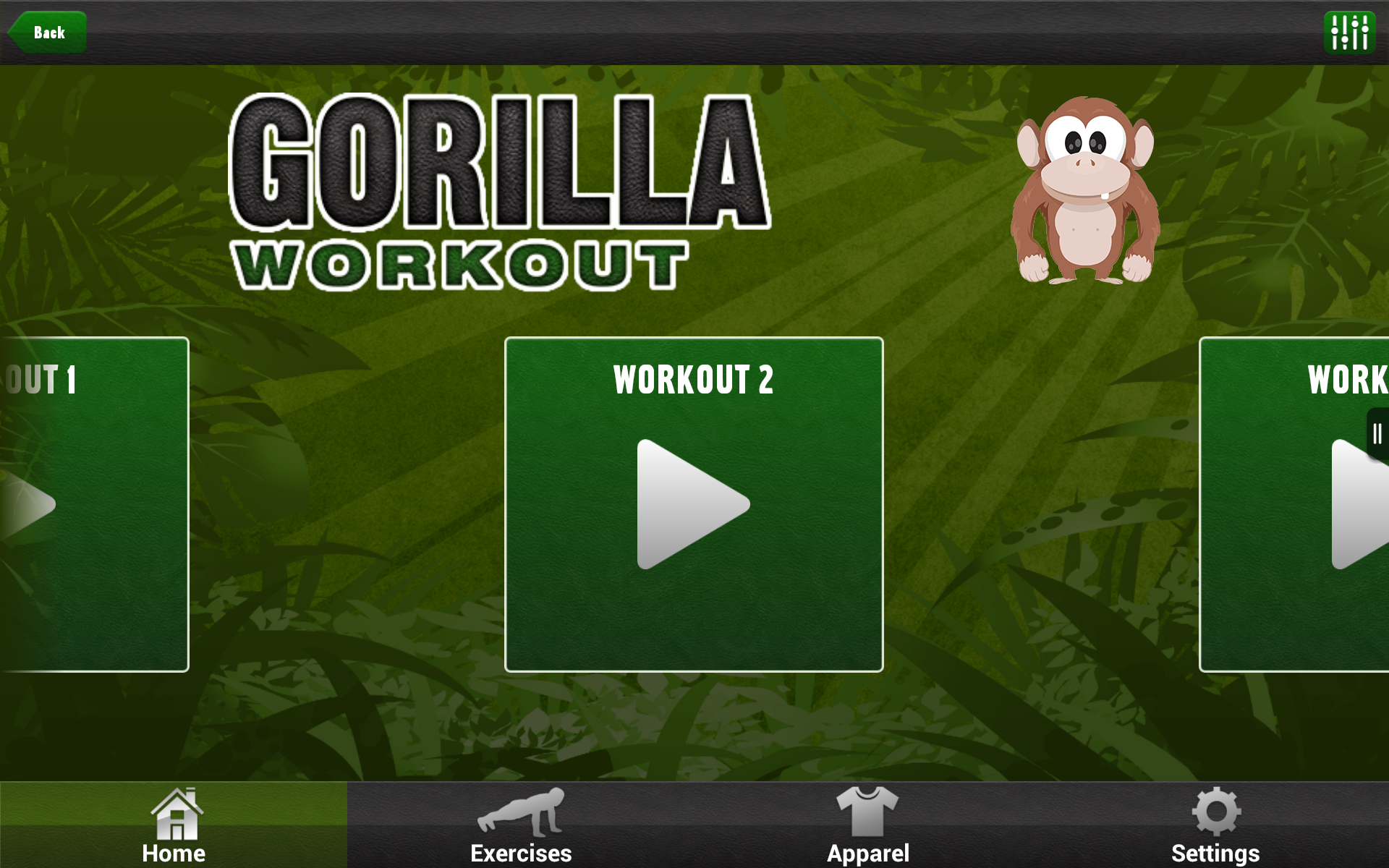 Gorilla Workout : Fitness Aerobic Strength and Exercise Trainer Program on a Budget