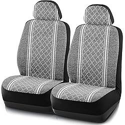 Road Comforts Baja Blanket Seat Covers Gray Diamond