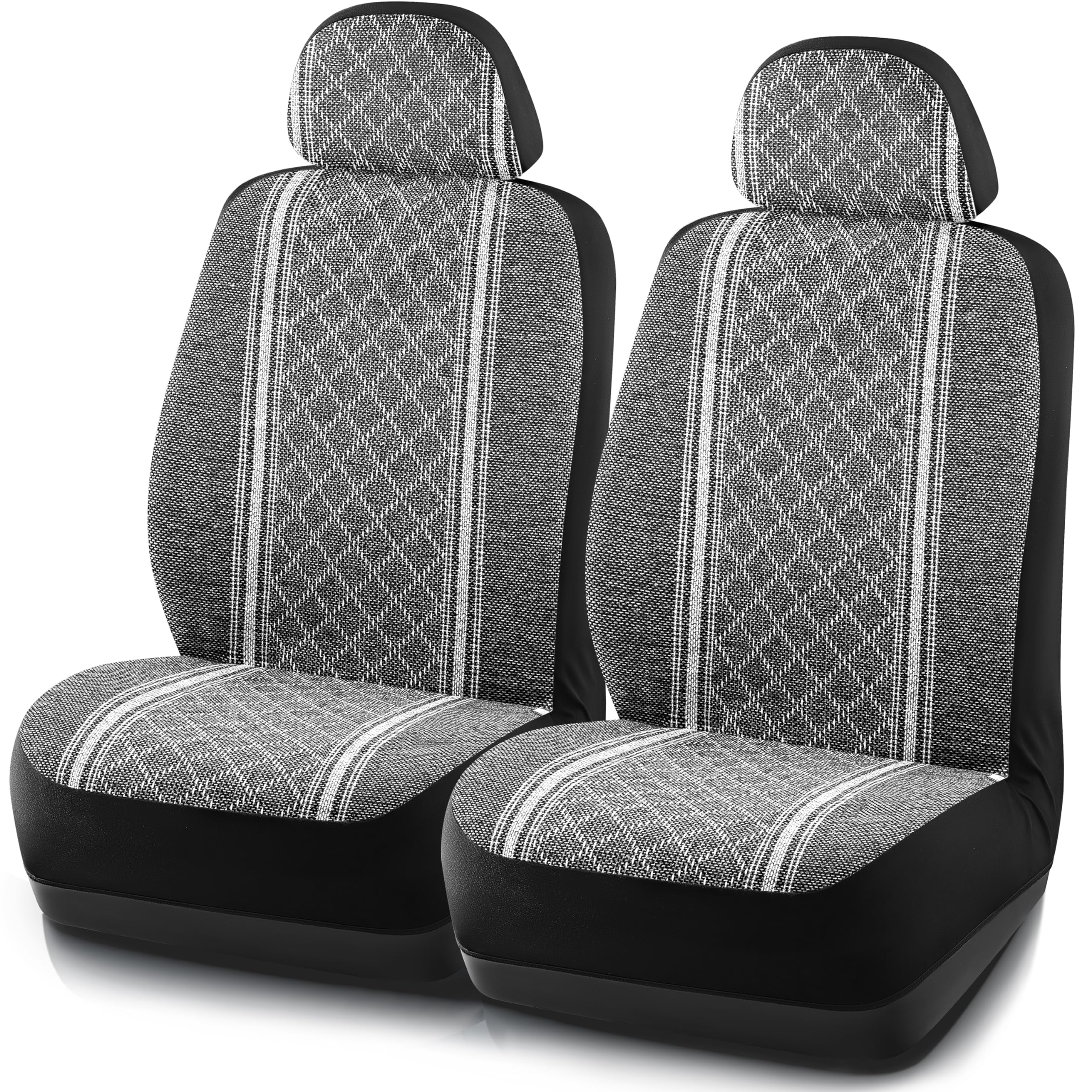 Road Comforts Baja Blanket Seat Covers Gray Diamond