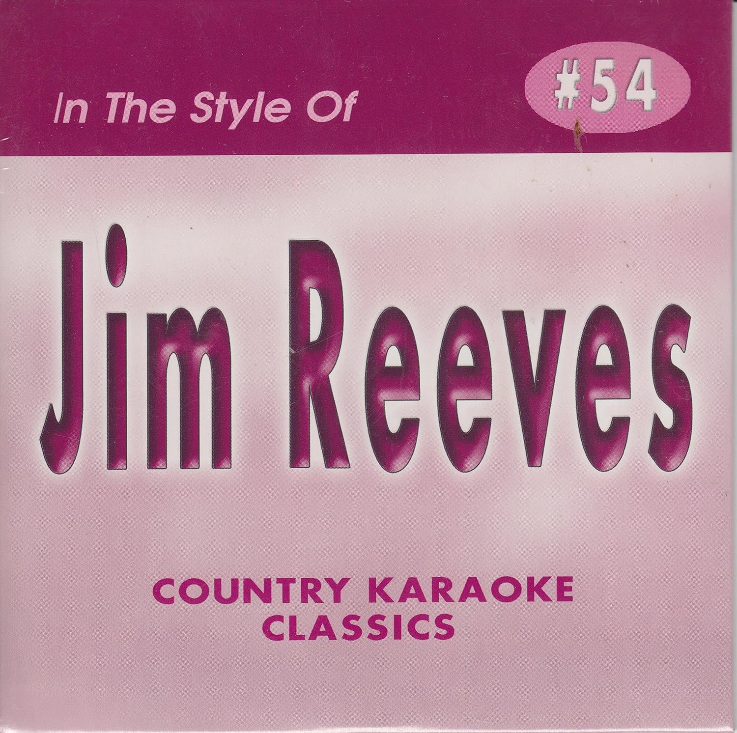 Country Karaoke Classics CDG All Hits of JIM REEVES Amazon.ca Music