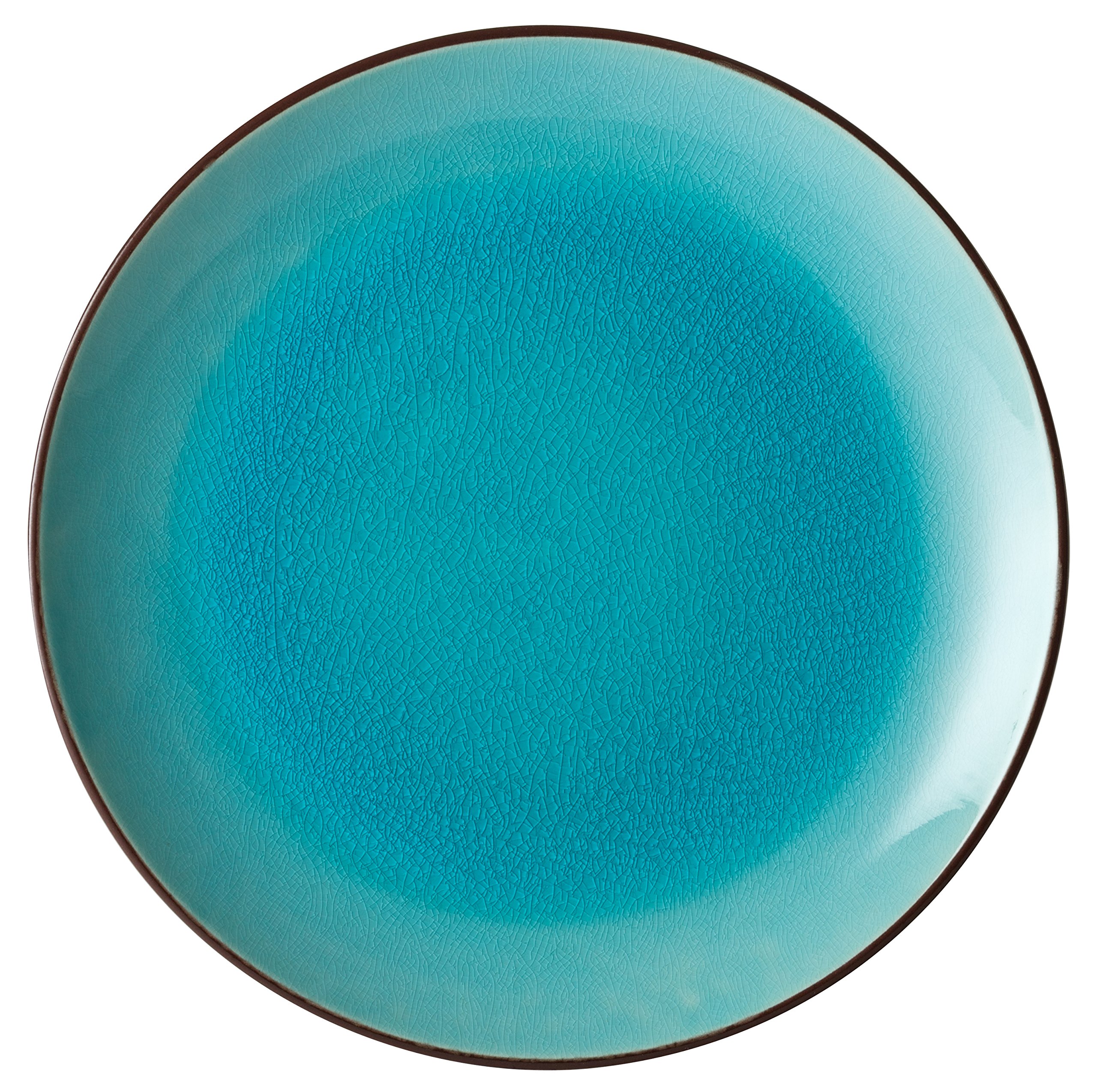 Utopia Soho, K80002-000000-B01006, Aqua Coupe Plate 6.25" (16cm) (Box of 6)