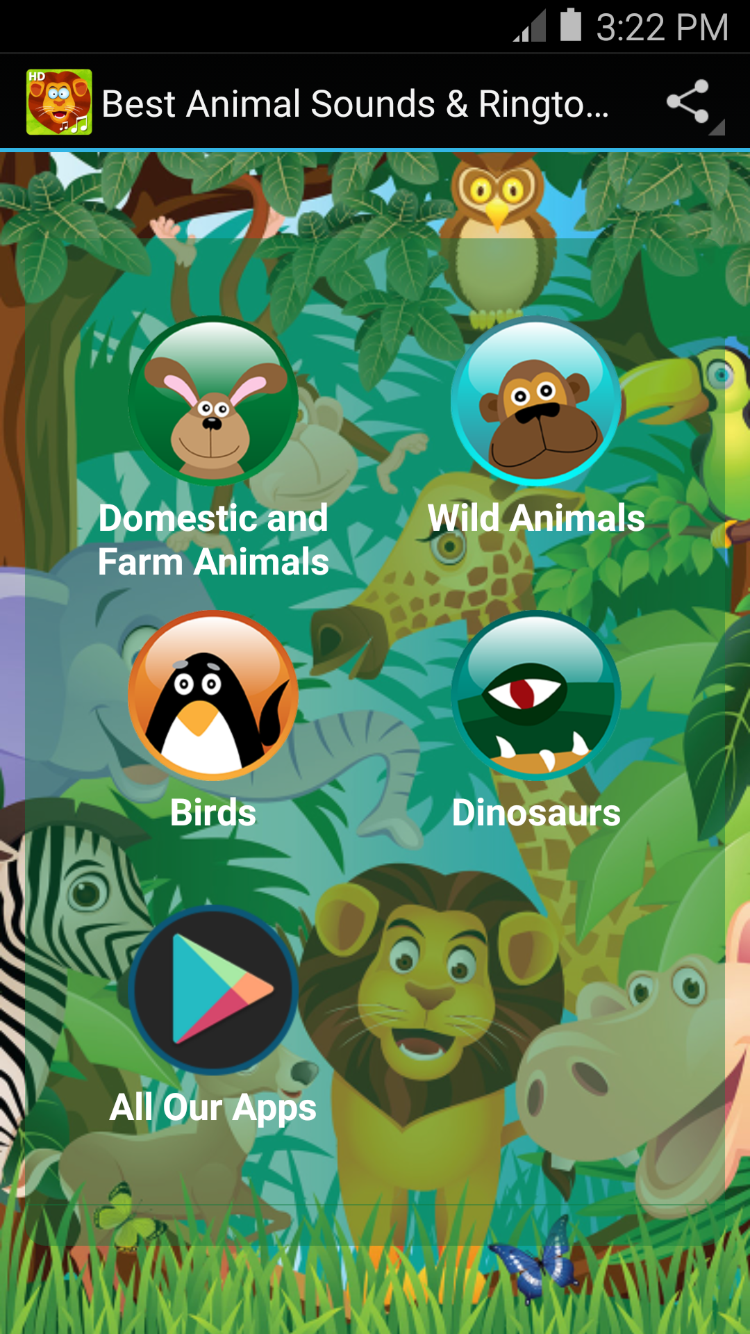 Best Animal Sounds & Ringtones Appstore for Best Animal Sounds & Ringtones Appstore for