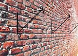 DIVCHI Pack of 4 Garden Hanging Basket Brackets Twisted Metal Up to 12 Inches view 6