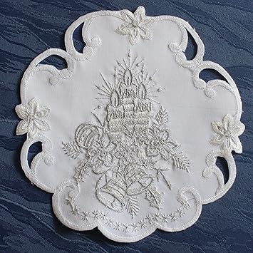 Anka Textil Weihnachts Tischdecke Tischläufer Mitteldecke