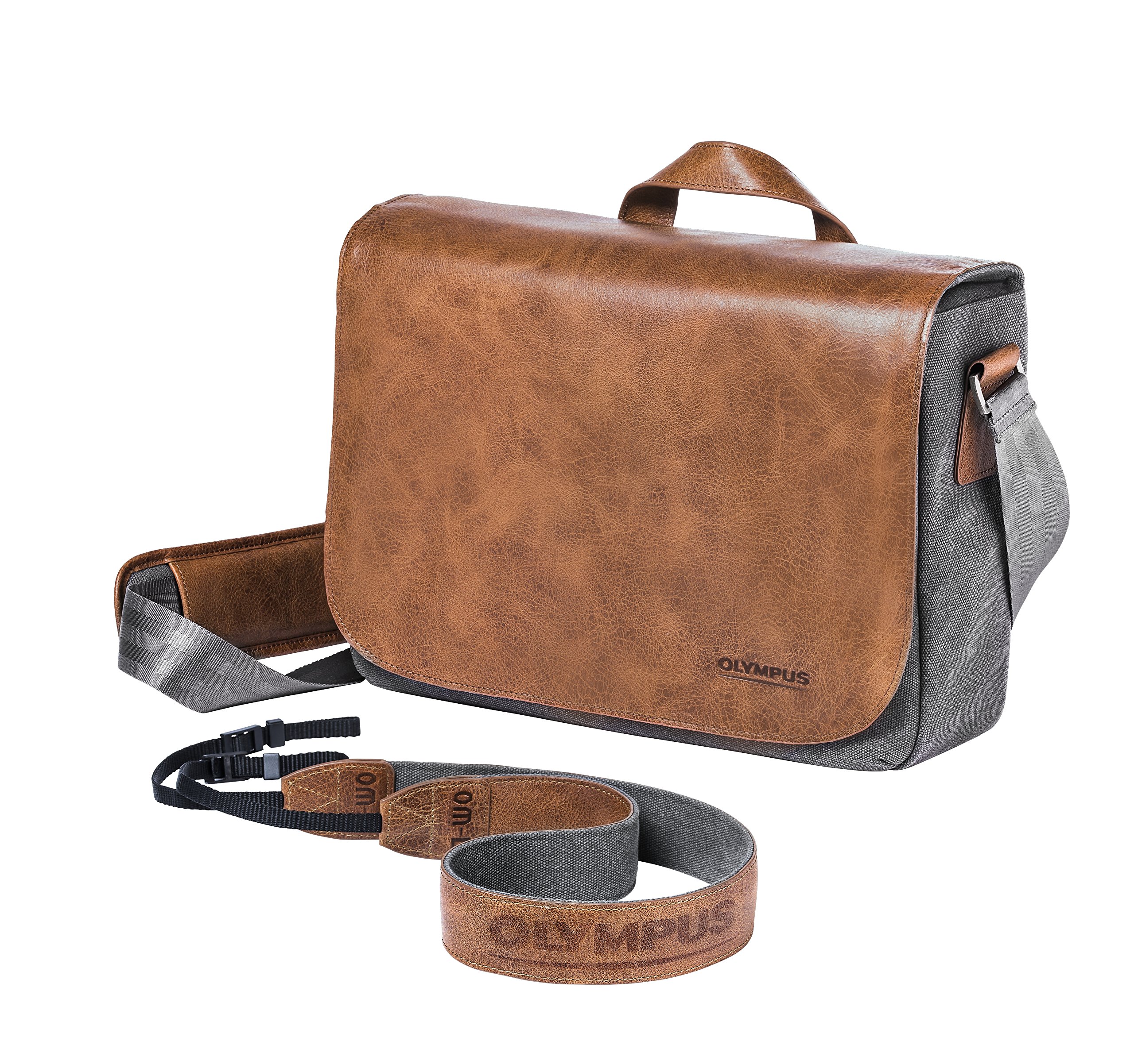 Olympus OM-D Leather Messenger Bag