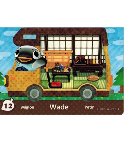 Carte Amiibo - Nintendo - Animal Crossing - Caravane - #22