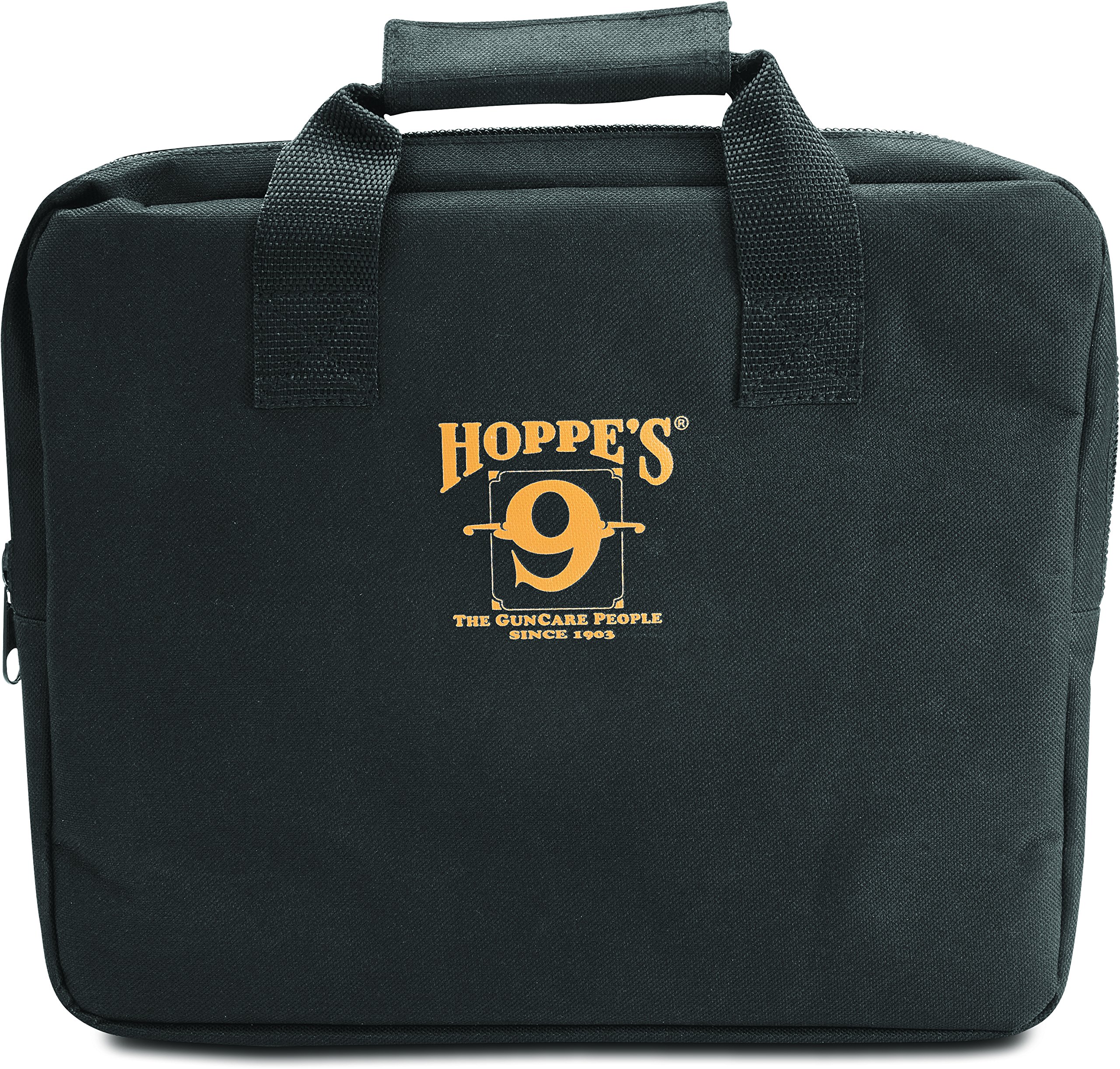HOPPE'S Range Kit with Cleaning Mat Jeff Bibb Pouches & Horns