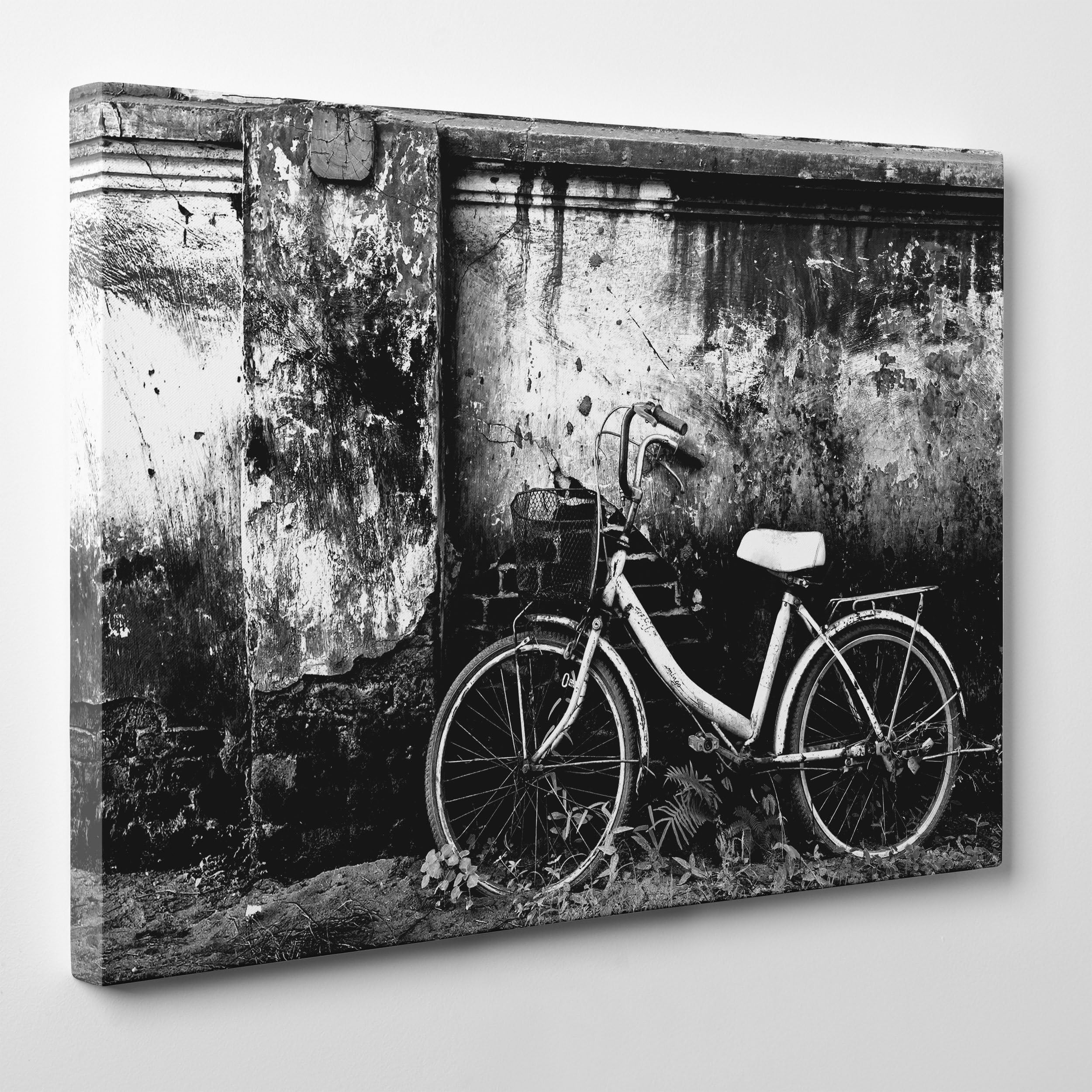 Iloveprint CANVAS MODERN PAINTING - RETRO HOLLAND DUTCH BICYCLE - 12x16'' (30x40cm) - Thickness 4cm (cod.045)