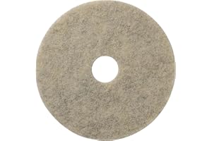 Americo Manufacturing 401821 Porko Plus Ultra High Speed Natural Fiber Burnishing Floor Pad (5 Pack), 21"