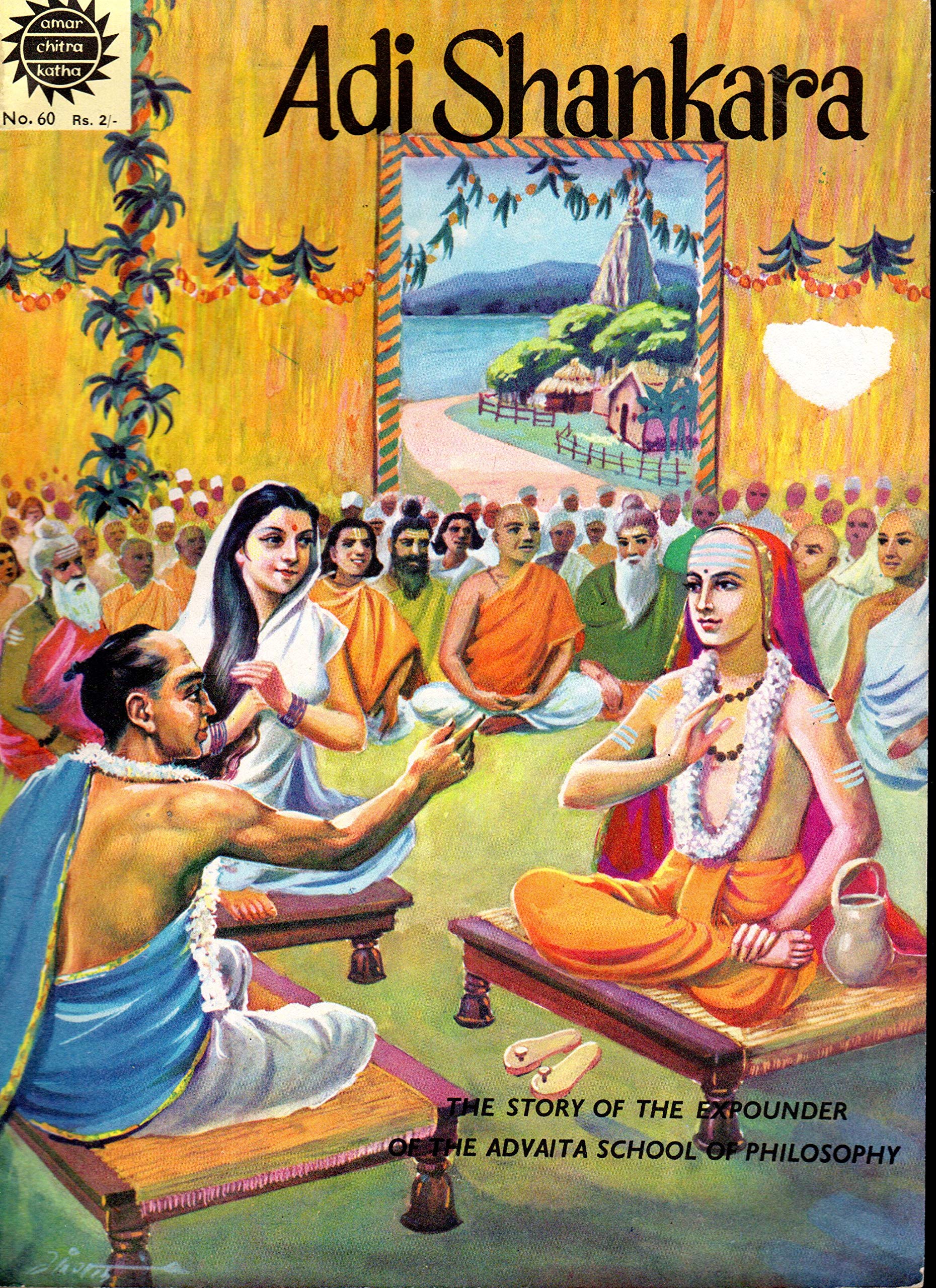Adi Shankara The Story Of Rthe Expounder Of The Advaita School Of Philosophy No 60 In Series Pai Anant Editor Amar Chitra Katha Souren Roy Amazon Com Books