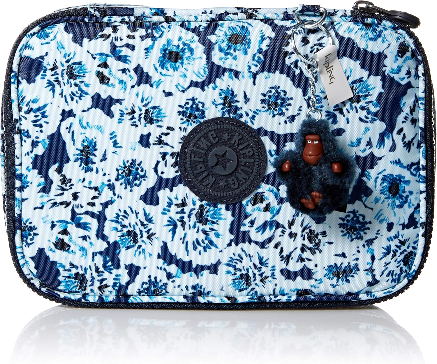 Kipling 100 Pens Pencil Case, Roaming Roses, 6"L X 8.25"H X 2"D Amazon