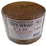 HORT Paper Tree Wrap 3" x 50' roll, Commercial Grade