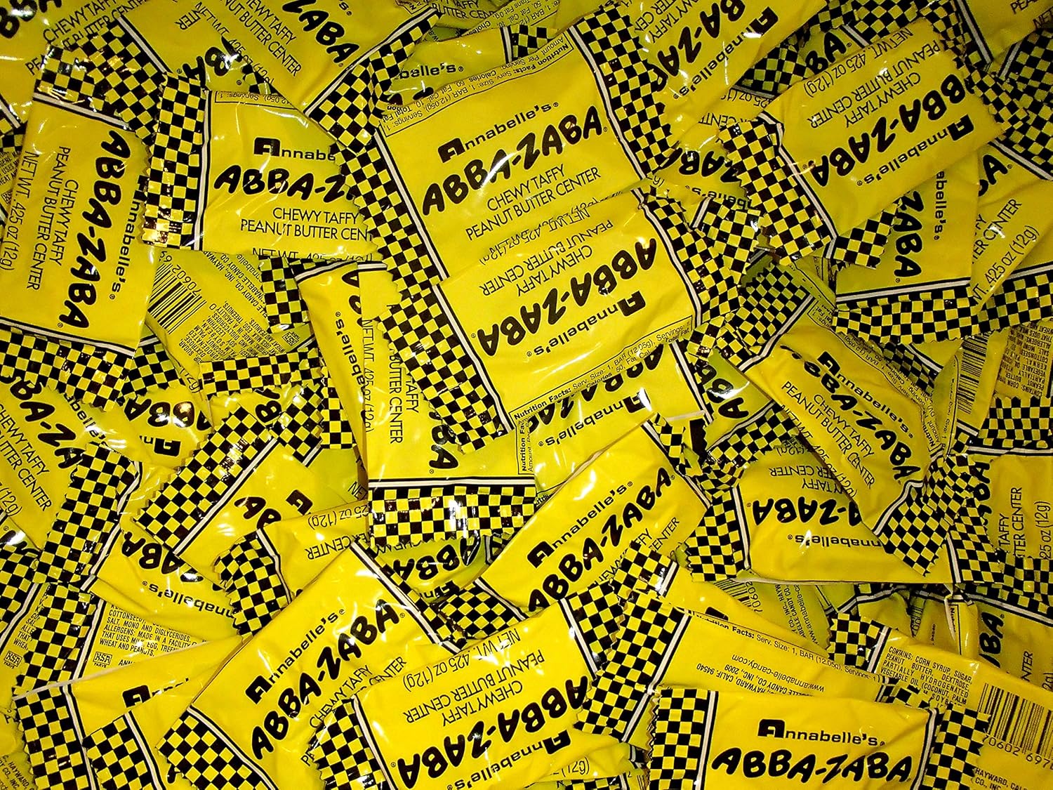 Amazon Com Annabelle S Abba Zaba Minis 1 Pound 16 Oz Grocery