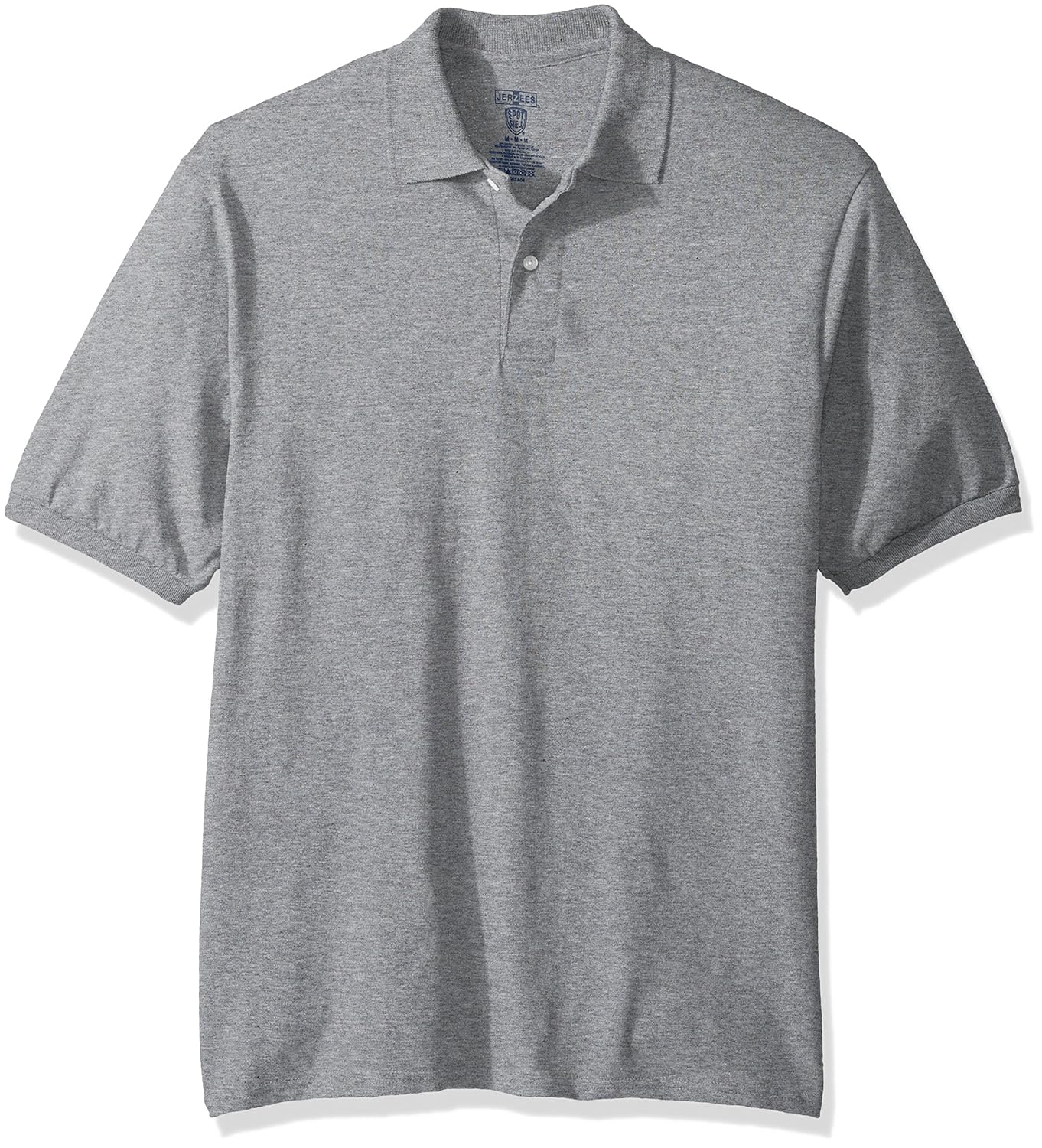 Jerzees Mens Spot Shield Short Sleeve Polo Sport Shirt