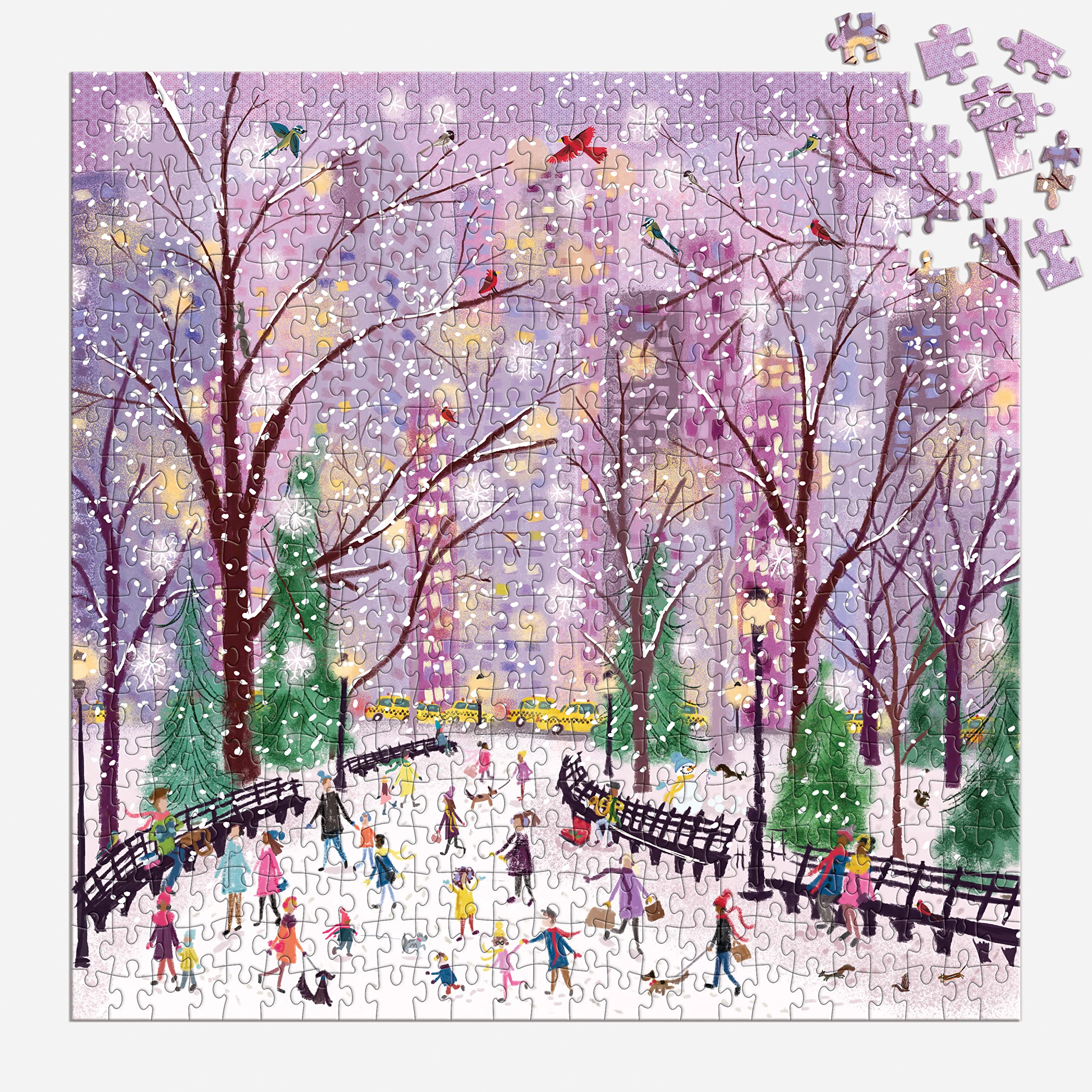 Galison Snowy Night 500 Piece Puzzle from Galison - 20