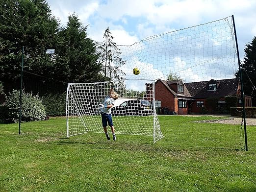 Football goal with surrounding net Clearance