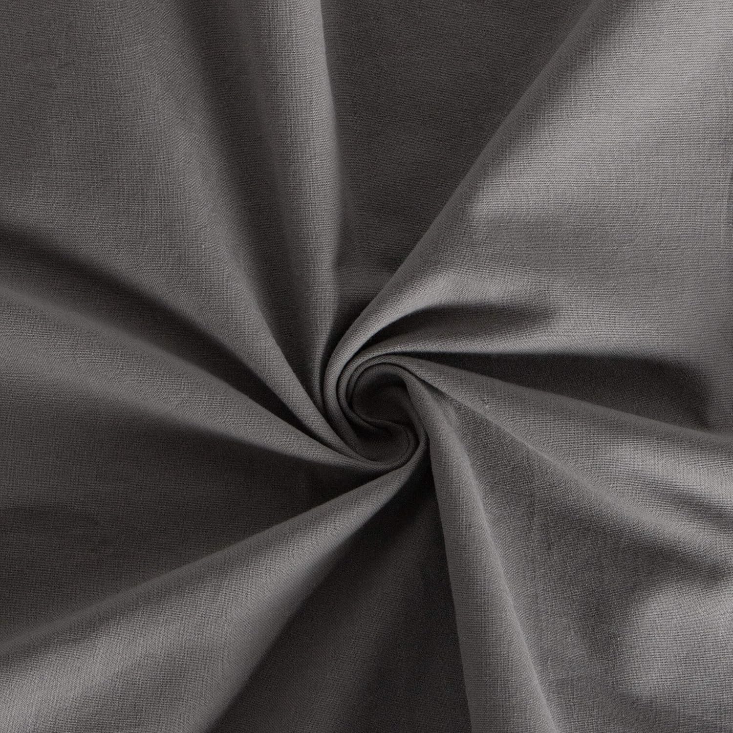 NTBAY Washed Cotton Fitted Sheet, Breathable and Hypoallergenic Deep Pocket Bed Sheet, King, Dark Grey: Home & Kitchen