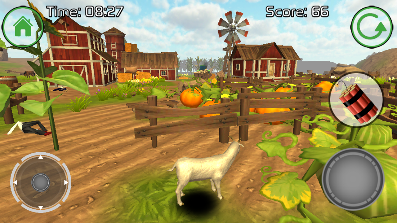 Amazon Com Goat Gone Wild Simulator 2 Boom Goes The Dynamite Apps Games