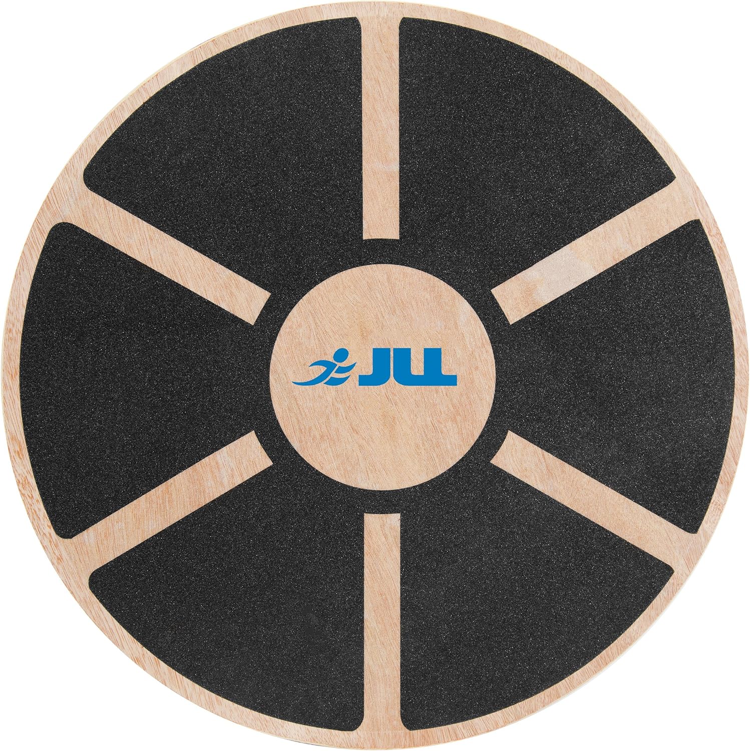 JLL® Wooden Balance Board, ANTI SLIP SURFACE, Exercise Fitness Workout Rehabilitation Training Exercise Wobble Board