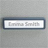 Officemate Verticalmate Name Plate, Gray (29222)