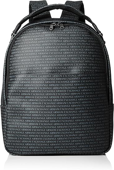armani exchange logo backpack