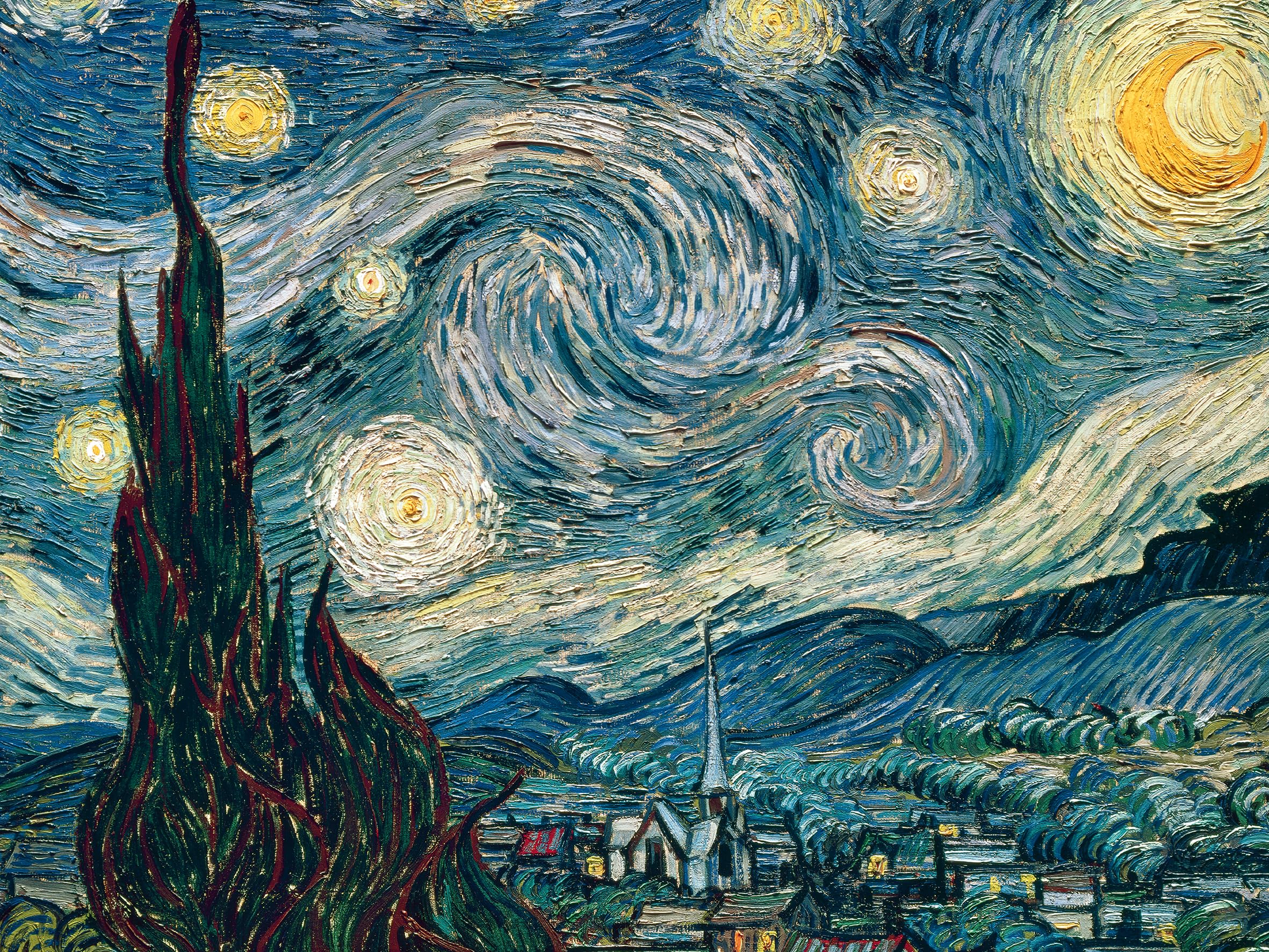 Ravensburger Starry Night 1500 piece Jigsaw Puzzle for Adults and Kids Age 12 and Up