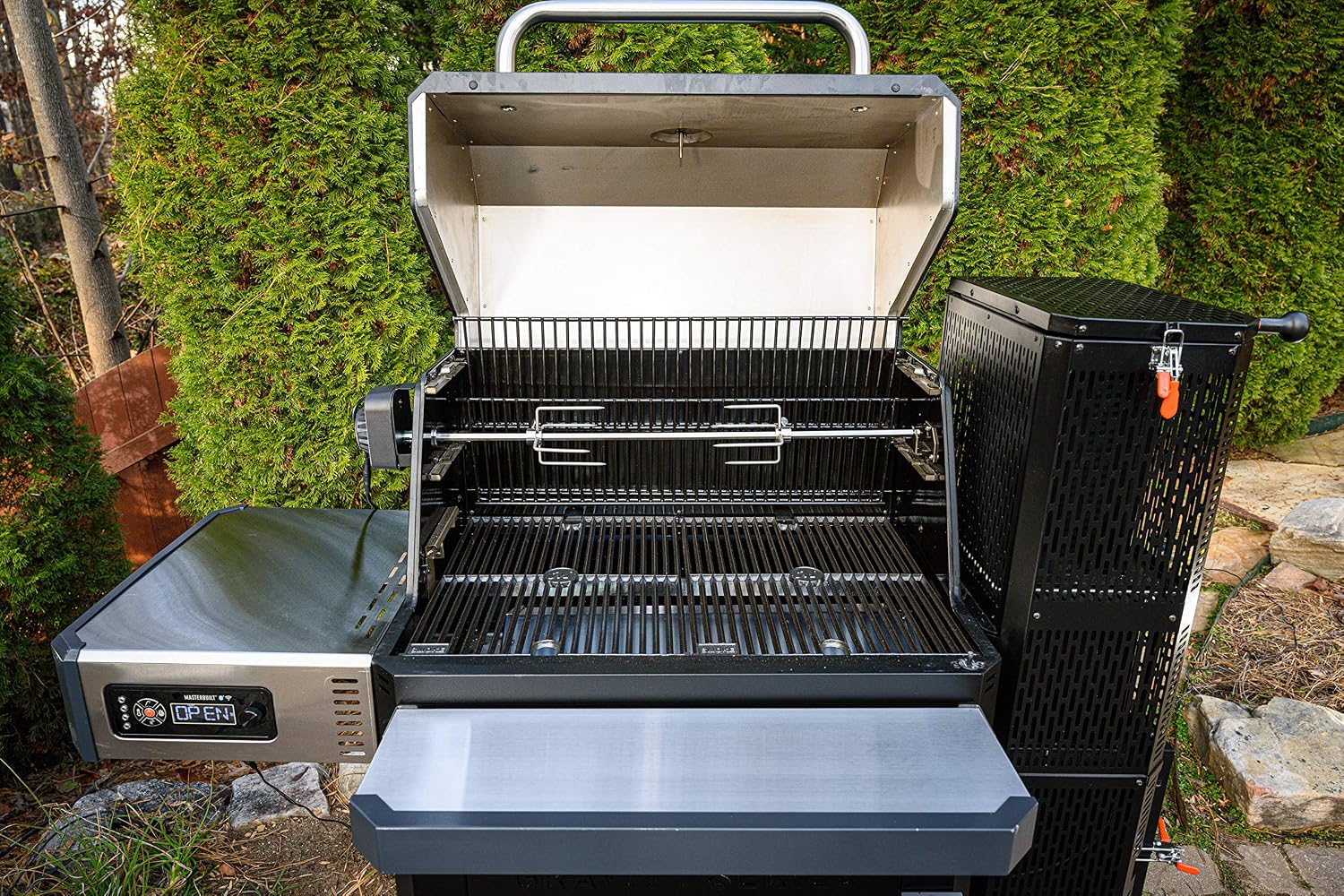 Masterbuilt MB20092620 Gravity Series Rotisserie Kit, Black - Image 3