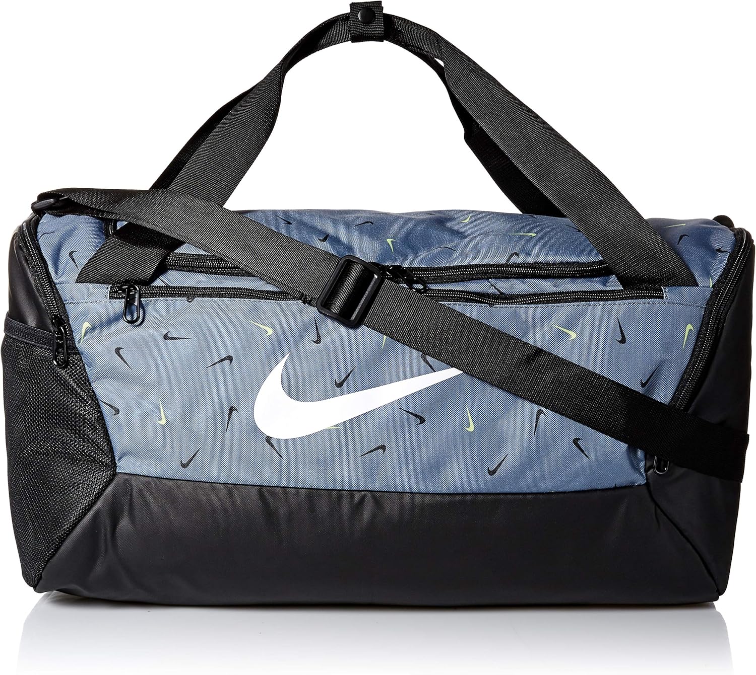nike brasilia medium holdall grey