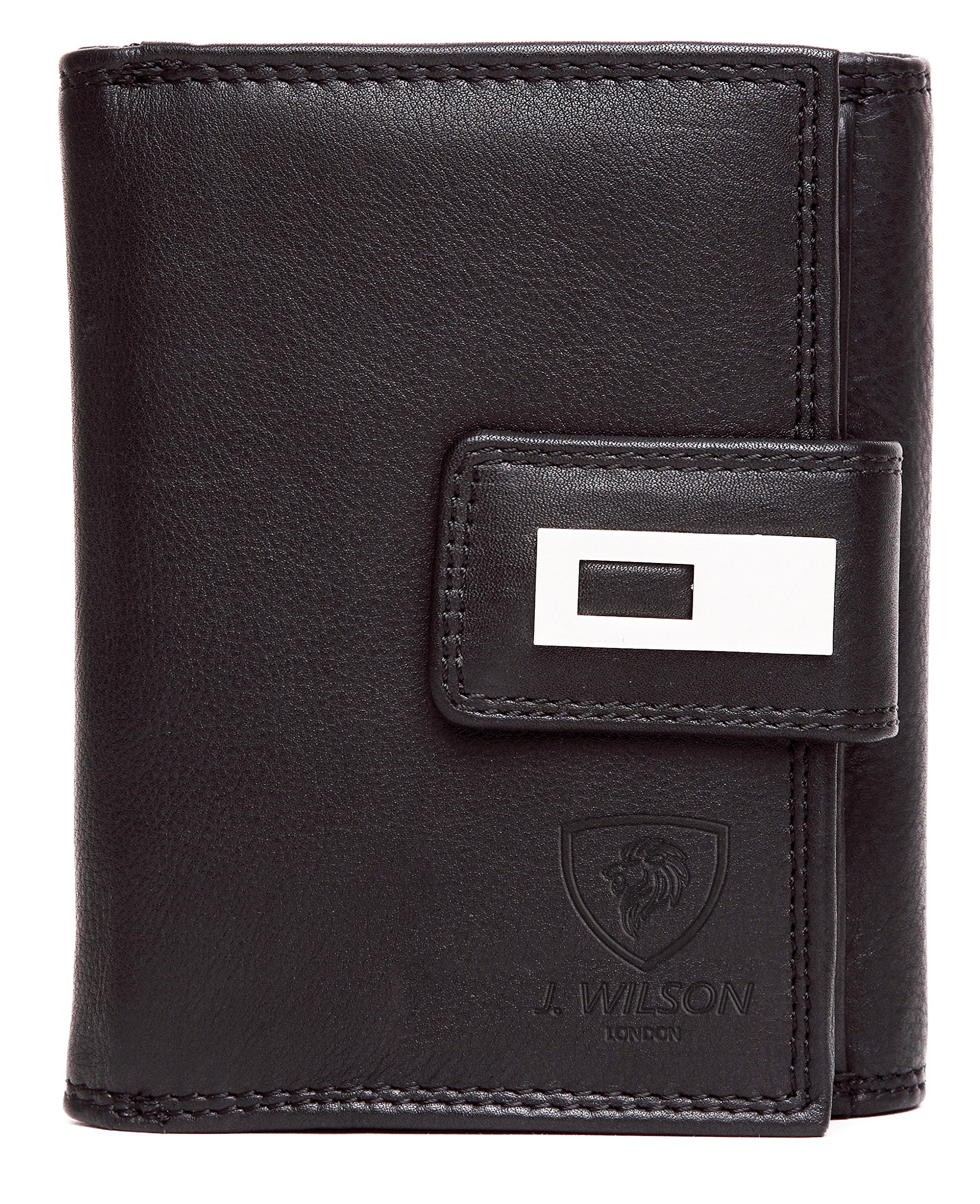 Ladies RFID Safe Designer Soft Leather Purse Card Women Clutch Wallet with Zip Pocket Gift Boxed