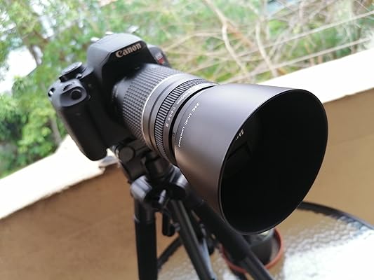 Buy Jjc Camera Lens Hood Shade Fits For Canon Ef 75 300mm F 4 5 6 Iii Usm Canon Ef S 55 250mm F 4 5 6 Is Ii Lens Replaces Canon Et 60 Hood Reverse Attaching Black Online In Indonesia