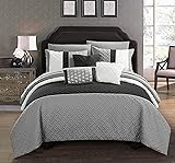 Chic Home Osnat 8 Piece Comforter Set Color Block