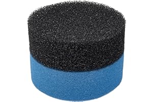 LTWHOME Fine and Coarse Foam Filter Sponge Fit for Total Pond Filter PF850 PF1200UV (Pack of 1 Set)
