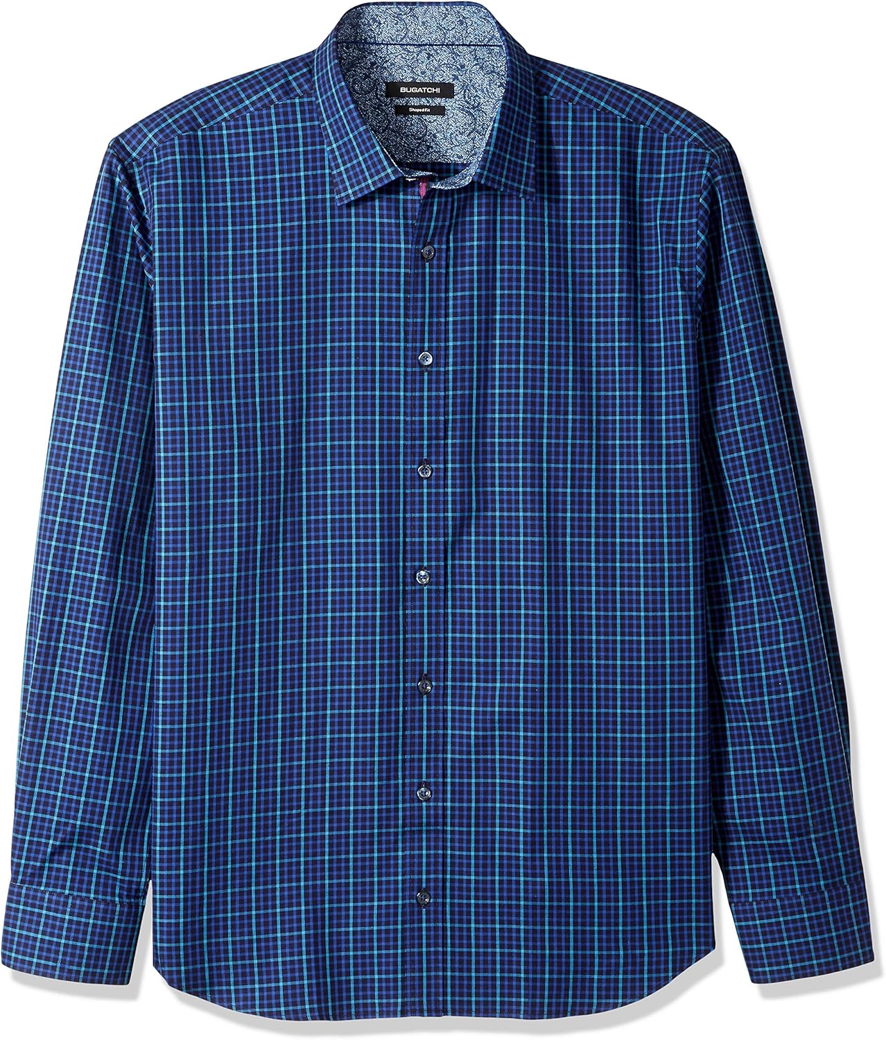 Bugatchi long sleeve mens dress shirt size medium munimoro.gob.pe