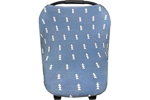 North Copper Pearl Multi-Use Cover: Car Seat, Nursing, Stroller - Stretchy Fabric, All-Season, Stylish Designs, Easy Access for Moms