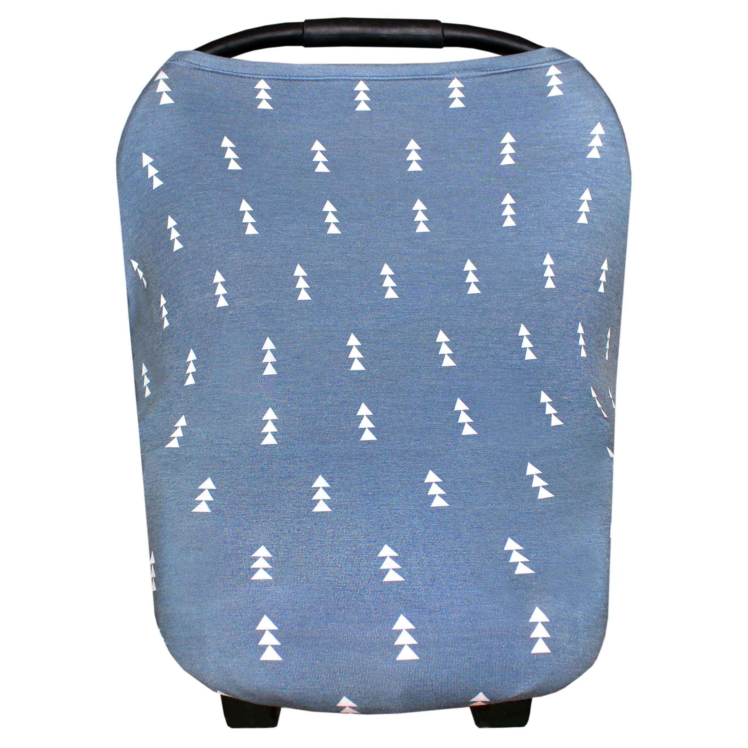 Copper Pearl Baby Car Seat Cover Canopy and Nursing Cover Multi-Use Stretchy 5 in 1 Gift "North"