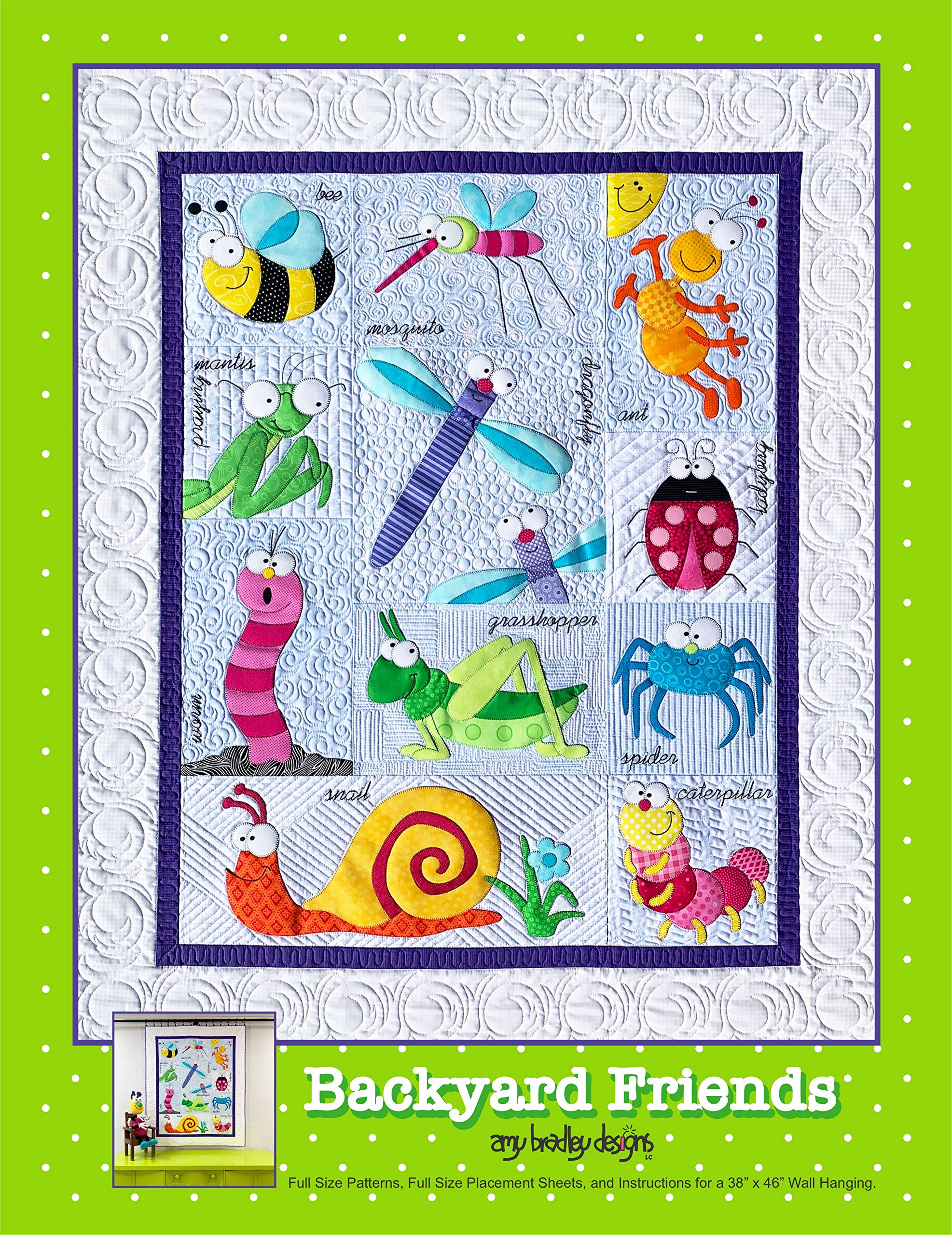 Amy Bradley Designs Backyard Friends Quilt Pattern