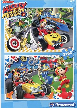 Clementoni- Puzzle 2 x 60 Piezas (07130): Amazon.es: Juguetes y juegos