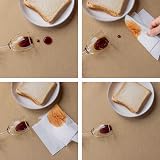 Home Brilliant Waterproof Table Cloth Rectangular 140x183cm Faux Linen view 5