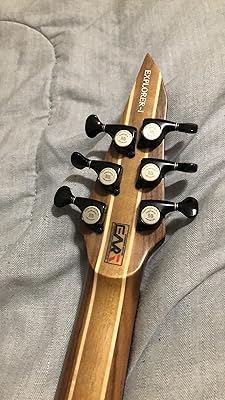 Buy Eart Explorer 1 Electric Guitar 6 String Right Solid Body Electric Guitar Dendritic Veneer Black Natural Blue Purple Online In Thailand B08c2f7325