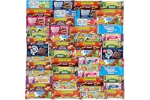 STUFF YOUR SACK Snack Bar Variety Box Care Package - 50 Count