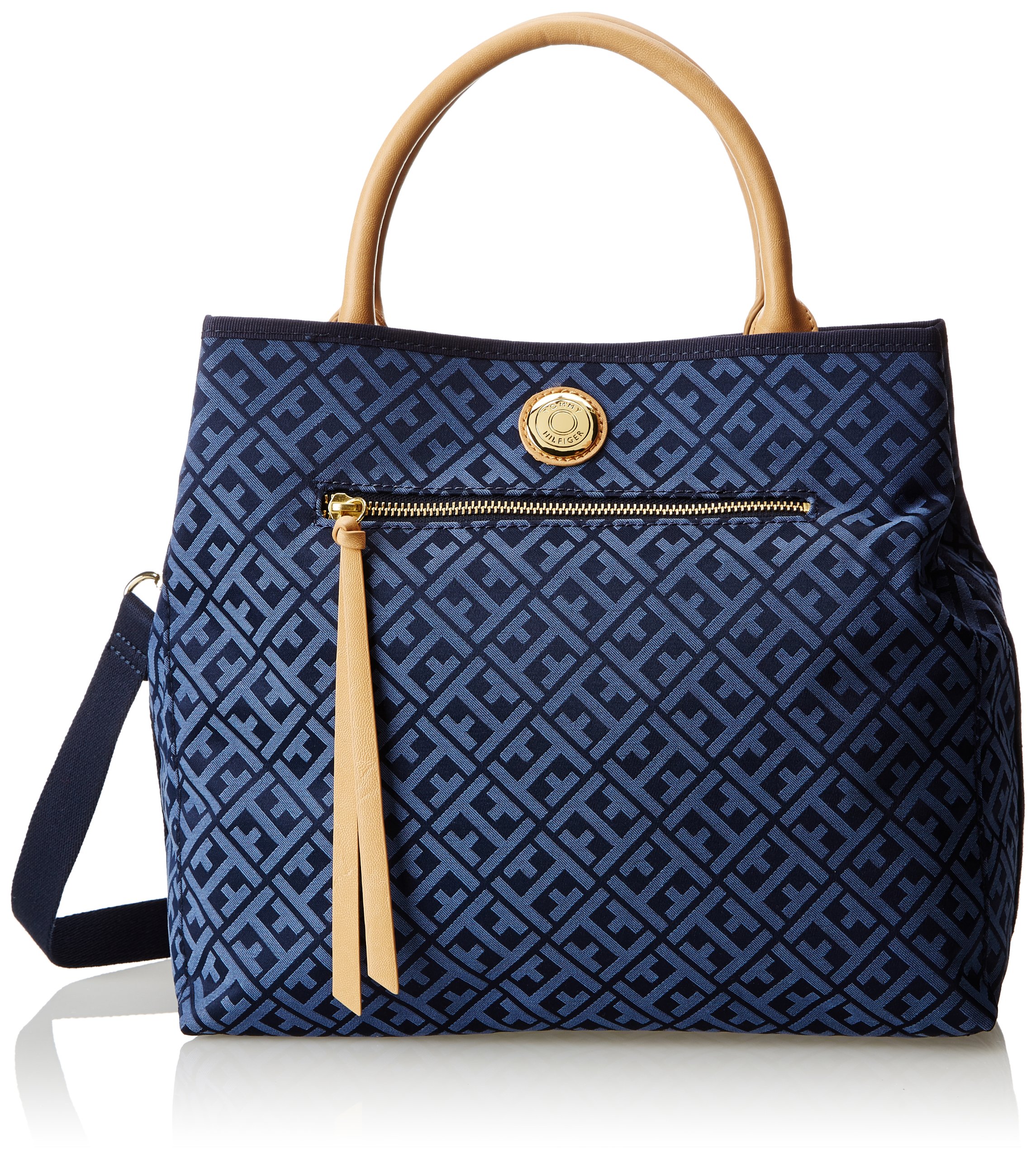 Tommy Hilfiger Tommy Club Double Handle T Shopper Shoulder Bag